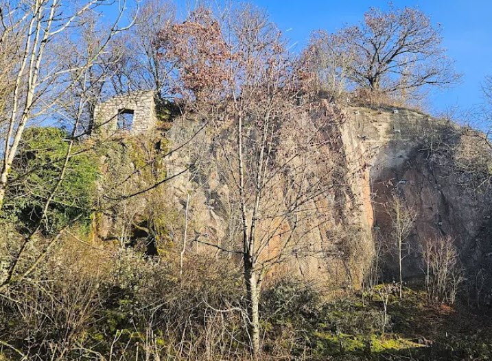 Burgruine Michelsburg, Haschbach am Remigiusberg, Germany, Germany